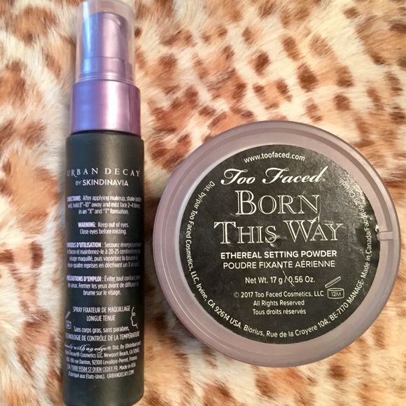 Too Faced Setting Powder & UD Setting Spray - Picture 3 of 7